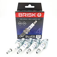 Свічки BRISK Silver LR15YS (ГБО) Lanos, ВАЗ, ЗАЗ, Сенс, Nexia, Aveo, Matiz, Таврія