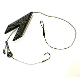 Снасть коропова Макушатник Ластівка фарбована 60г., фото 3