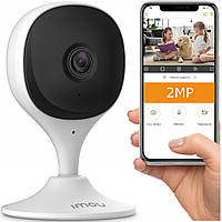 Камера видеонаблюдения IMOU Indoor Cue 2E 2MP Wi-Fi IP камера IPC-C22CP 2mp видеоняня, видеокамера