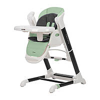 Детский стульчик для кормления CARRELLO Cascata CRL-10303/1 Tropical Green Зеленый | Стульчик-качеля, шезлонг