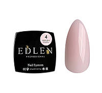 Гель для наращивания ногтей Edlen 15мл 04 (розовый с молочным подтоном)