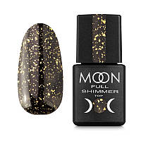 MOON Full Shimmer Top Gold №1020 - топ с золотой поталью, без липкого слоя, 8 мл