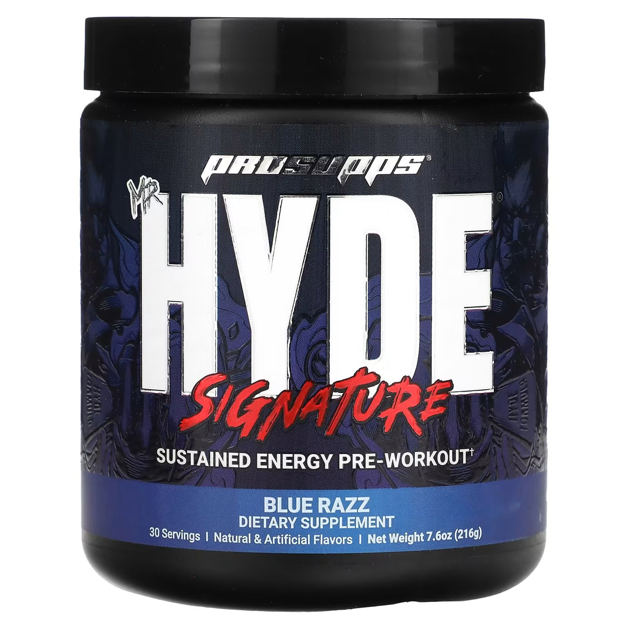 Передтренувальний комплекс ProSupps Hyde Signature Pre Workout 216 г (30 порц.)