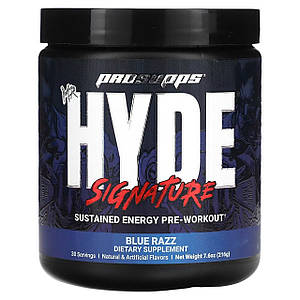 Передтренувальний комплекс ProSupps Hyde Signature Pre Workout 216 г (30 порц.)