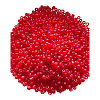 Бісер дрібний 12/0 Червоний матовий 25 грам ( №5в ) арт 12-М5В