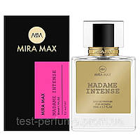 Женский парфюм Mira Max MADAME INTENSE 50 мл (аромат похож на Сhanel Coco Mademoiselle Intense)