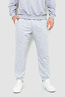 Спорт штаны мужские двухнитка, цвет светло-серый, размер XXL, 241R8005
