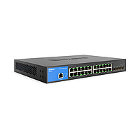 Комутатор Linksys 24-PORT MANAGED GIGABIT 4 xSFP+ (LGS328C-EU)