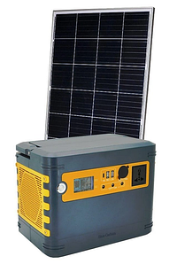 Портативна станція BRAZZERS BRPRS-1024W із сонячною панеллю Poly 160W