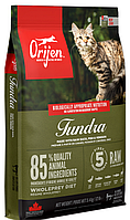 Orijen Tundra Cat 5.4 кг сухой корм для кошек с мясом утки, рыбой и олениной