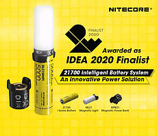 Nitecore 21700 MPB21 KIT Інтелектуальна акумуляторна система (Powerbank + Ліхтар + Зарядний пристрій) КОМПЛЕКТ