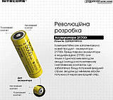 Nitecore 21700 MPB21 KIT Інтелектуальна акумуляторна система (Powerbank + Ліхтар + Зарядний пристрій) КОМПЛЕКТ, фото 7