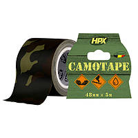 Ремонтна армована стрічка HPX CAMO Tape, 48мм х 5м, камуфляжна