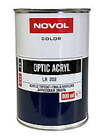 Автокраска акриловая 202 Снежно-белая NOVOL OPTIC ACRYL 0.8 л