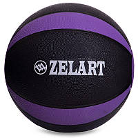 Мяч медицинский медбол резиновый 10 кг Zelart Medicine Ball FI-5122-10