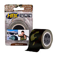 Ремонтна армована стрічка HPX CAMO Tape, 48мм х 5м, камуфляжна