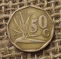 50 центiв 1991 року. ПАР