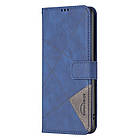 Чохол-книжка BF Color Geometric для Samsung Galaxy S24 Ultra Blue, фото 3