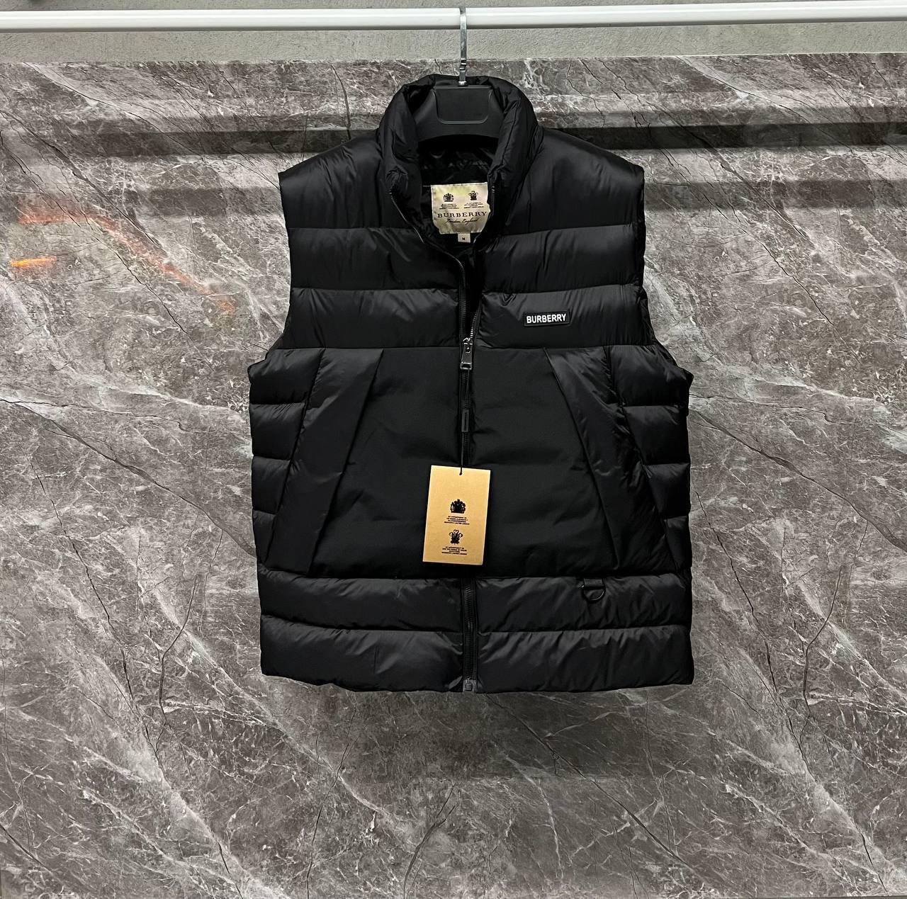 Чоловічий жилет BURBERRY CK7400 чорний  М, фото 1