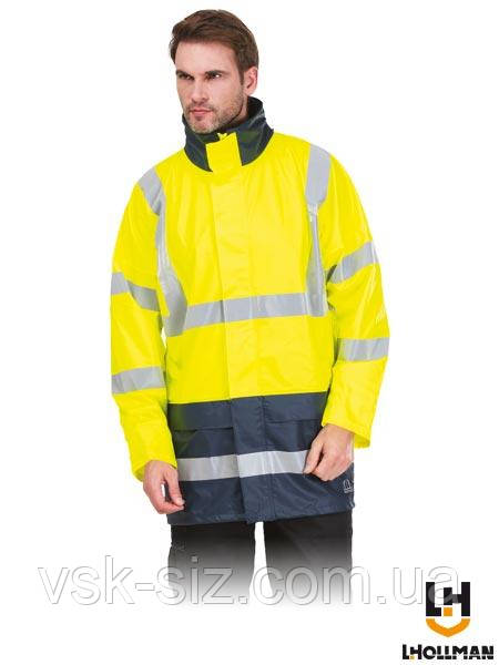 Куртка сигнальна водовідштовхувальна Lebber&Hollman Польща (одягка боязочва) LH-LIGHTNING YG