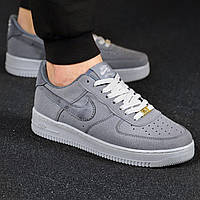 Кеды Nike Air Force 1 мужские серые