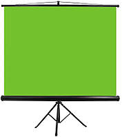 Фон для стріму Хромакей MOZOS Green Screen 150х185 см