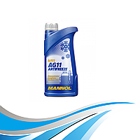 Антифриз (концентрат) MANNOL Longterm Antifreeze AG11 1L