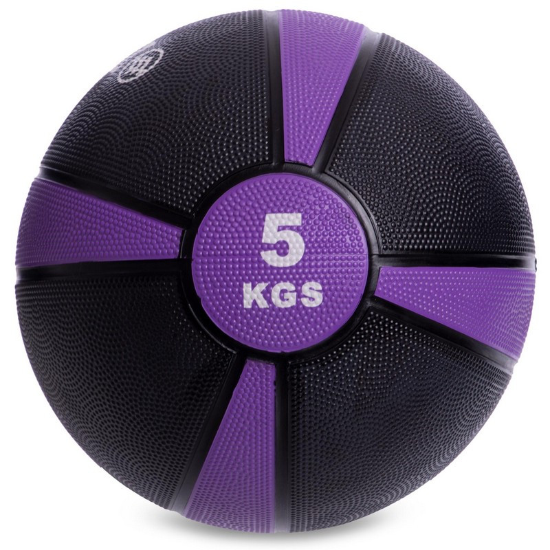 М'яч медичний медбол гумовий 5 кг Zelart Medicine Ball FI-5122-5