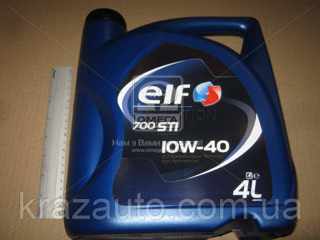 Олива моторн. ELF Evolution 700 STI 10W-40 (SN) (Каністра 4 л) (41071120975) 214120, фото 1