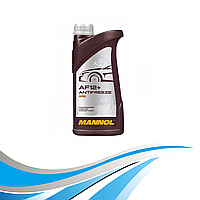 Антифриз (концентрат) Mannol Longlife Antifreeze AF12+ (красный) 1L Концентрат