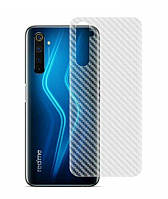 Карбоновая пленка на корпус для Realme 6 Pro