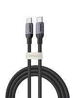 Кабель зарядный UGREEN 60W PD USB C to USB C Data Transmission Cable 0.5 м Black (US563)