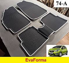 3D килимки EvaForma на Chevrolet Spark M300 '09-15, 3D килимки EVA