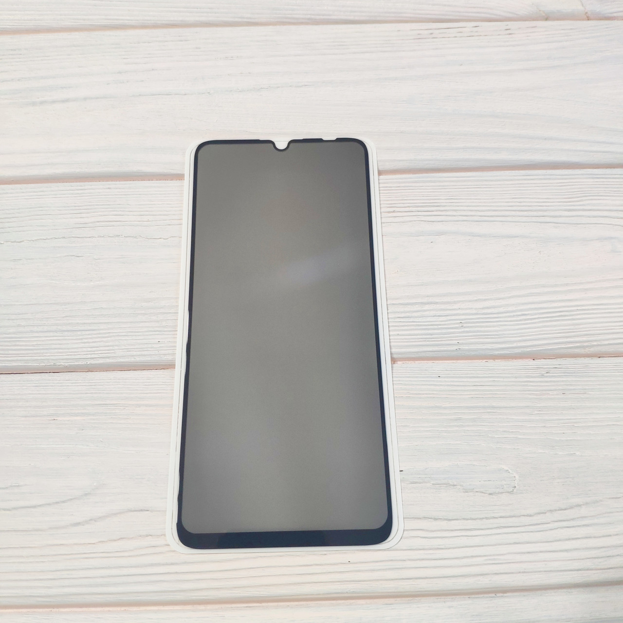 Захисне скло Антишпигун для Xiaomi Redmi 13C Full Glue Чорне