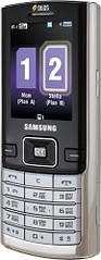 Samsung D780 2 SIM Silver кнопковий мобільний телефон 1200 мАг
