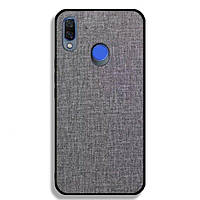 Чехол Textile Case для Huawei P Smart Plus цвет Серый