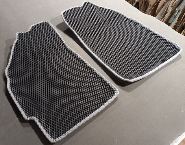 3D килимки EvaForma передні на Chevrolet Spark M300 '09-15, 3D килимки EVA