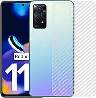 Карбоновая пленка на корпус для Xiaomi Redmi Note 11 4G / 11s