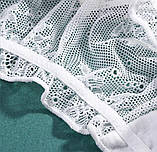 Жіночі сексуальні трусики для інтимних ігор, рожеві мереживні трусики з зайчиком хвостиком, стрінги S, фото 6