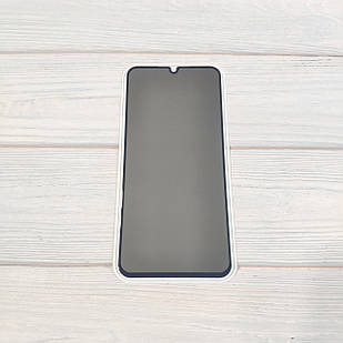 Захисне скло Антишпигун для Samsung Galaxy A24 / A245 Full Glue Чорне