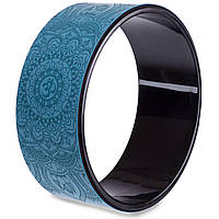 Колесо-кольцо для йоги Fit Wheel Yoga FI-2432 EVA, PP, р-р 33х14см Синий (AN0726)