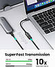 Кабель перехідник Ugreen Type-C to USB 3.1 OTG адаптер 15СМ Black (US378), фото 3