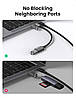 Кабель перехідник Ugreen Type-C to USB 3.1 OTG адаптер 15СМ Black (US378), фото 6