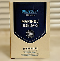 Омега3 Body Fit Marinol Omega 3 30 капсул рыбий жир жирные кислоты fish oil фиш оил