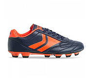 Бутсы футбольная обувь YUKE 888 р-р 44 Голубой-оранжевый (SKL0290)