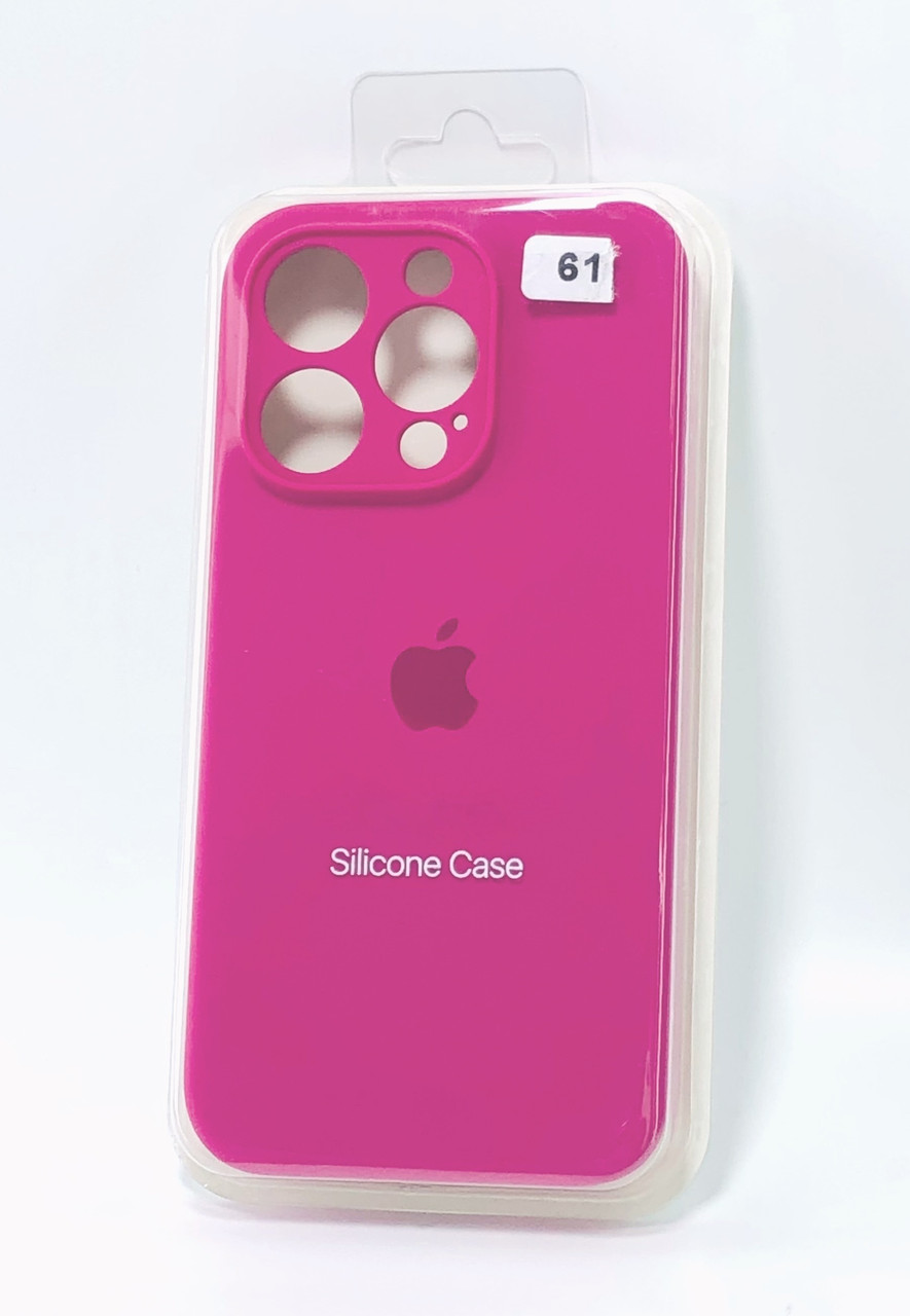 Чохол для телефону iPhone 15ProMax Silicone Case original FULL Camera No61 hibiscous (4you)