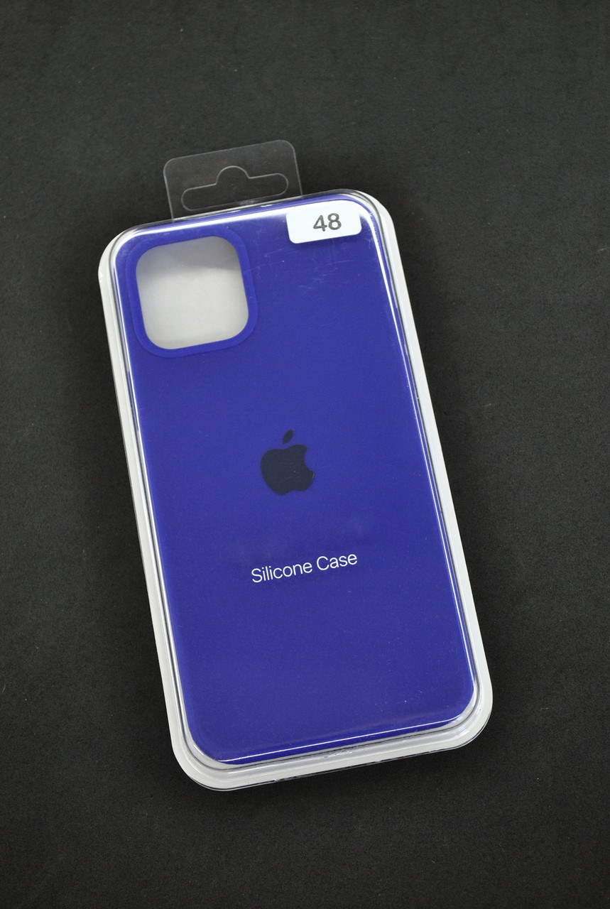 Чохол для телефону iPhone 15ProMax Silicone Case original FULL №48 indigo (4you)