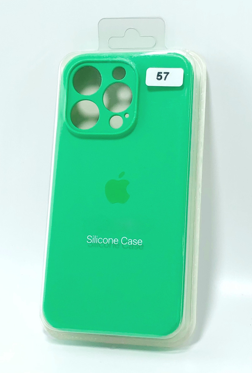 Чохол для телефону iPhone 12ProMax Silicone Case FULL №57 grass.