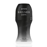 Дезодорант-антиперспірант з кульковим аплікатором Black Suede Dark Avon 50 мл