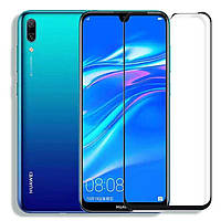 Защитное стекло 2.5D на весь экран для Huawei Y7 (2019)